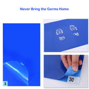 30pcs Anti Bacterial Peel Off Sticky Floor Door Mat Dust Remover Pads (S) Newly