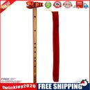Bamboo Dizi Play Flute Traditional Musical Instrument for Beginner (E Key)