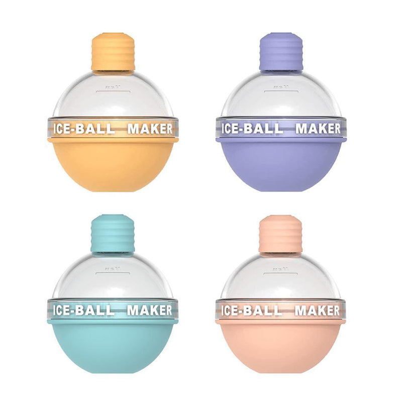 Silicone Ice Cube Mold DIY Ice Ball Maker for Whiskey Cocktails*2