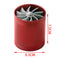 F1-Z Car Air Intake Turbine Refit Turbo Gas Fuel Saver Fan Turbo Supercharger