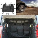 Multi Pockets Storage Organizer Cargo Bag Rear Bench For Jeep Seat Cover T9J5