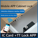 T8 Intelligent IC Card TTLock APP Cabinet Locker Unlock Smart Drawer Lock Newly