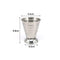 75ml304 Metal Measure Cup Drink Tool Shot Ounce Jigger Beaker B8V4
