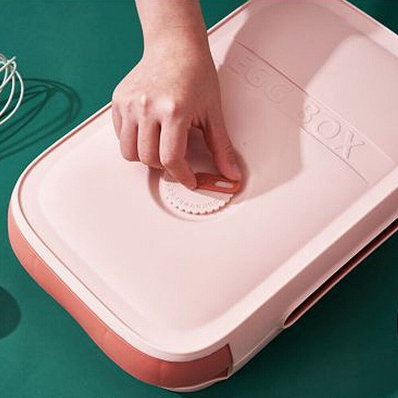 Egg Storage Box Kitchen Drawer Refrigerator Fresh Keeping Plastic Egg Holders
