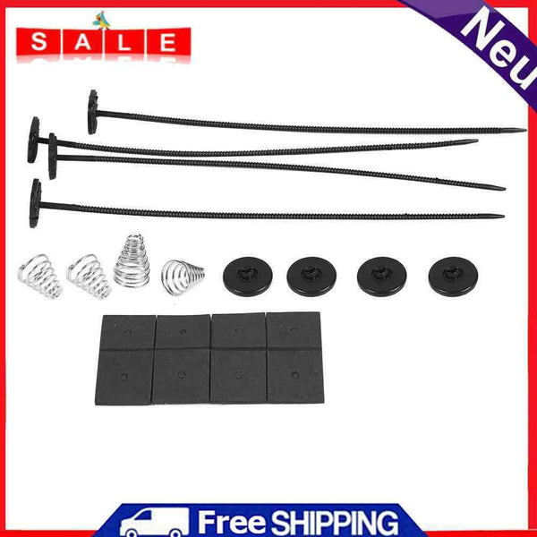 1 Set Universal Car Vehicle Electric Radiator Fan Mounting Kit Straps Braces