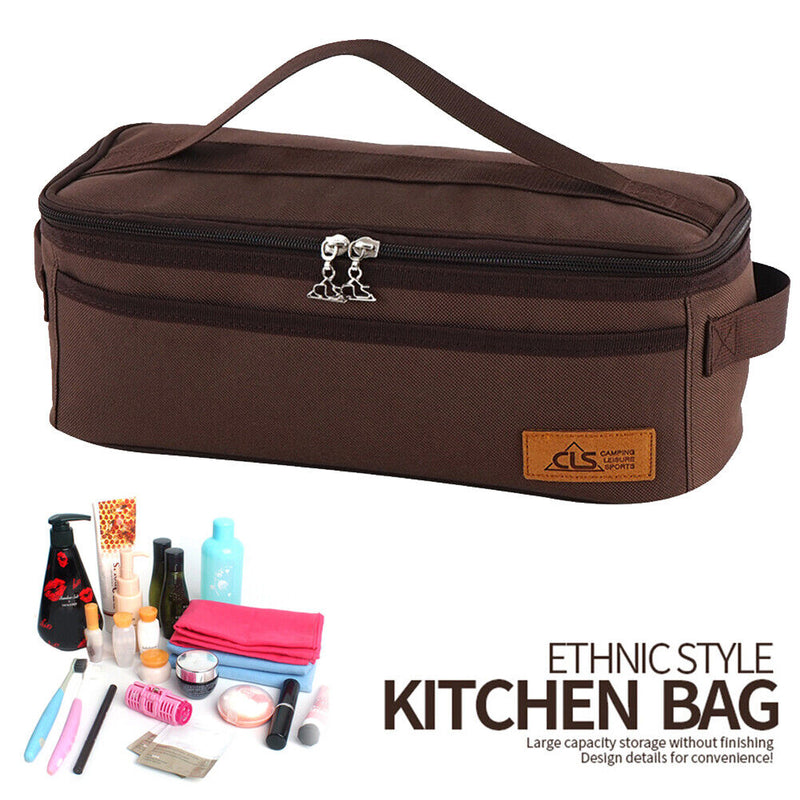 Waterproof Outdoor Camping Picnic Cutlery Case for Chopsticks Spoon Gesc