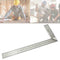Steel L-Square Angle Ruler 90° Ruler For Woodworking Top Carpenter Tool R2O6