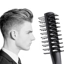 everpert Double Side Comb Black Plastic Anti-Tangle Brush Wide Teeth Brushes