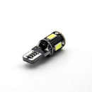 5SMD LED Light Bulbs T10 W5W Dome Map License Plate Light Car LED Reading Bulbs