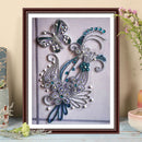 Diamond painted 5D DIY flower series special-shaped diamond (PH78) Newly
