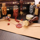 Retro Envelope Sealing Wax Copper Stamp for Art Decor Customs Supply (F292)