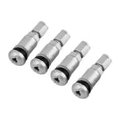 Ecotrump 4pcs Universal Metal Car Motorcycle Tubeless Wheel Tire Valve Cap