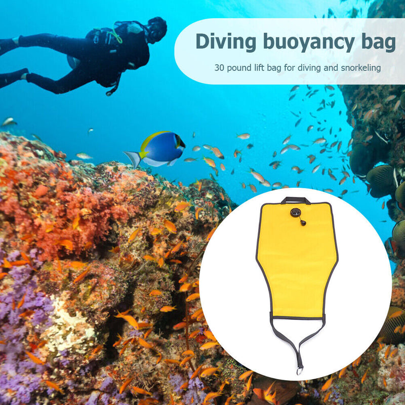 Scuba Diving Lift Bag Underwater Snorkeling Salvage Water Sports Float Equipment