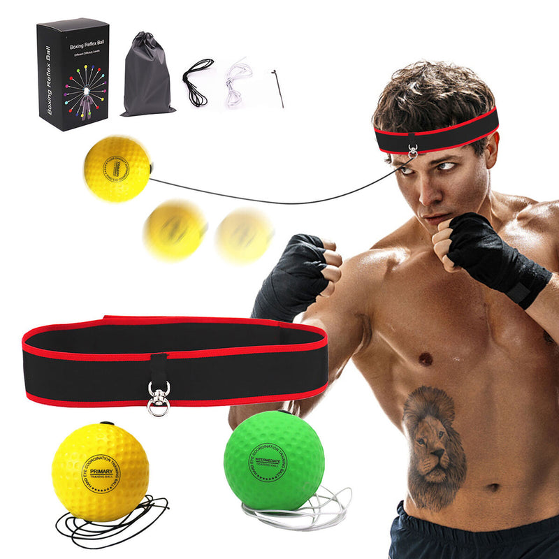 Headband Boxing Ball Improving Speed Reaction & Hand Eye Coordination (02)