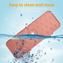 Kitchen Silicone Faucet Absorbent Mat Microfiber Sink Protector (A Pink) Newly