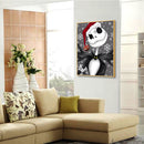 Diamond Painting Xmas Skeleton Gentleman Full Round Mosaic Wall Picture 30x40cm