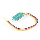 0.36 inch Mini DC 0-100V 3-Wire Gauge Voltage Meter Voltmeter Monitor Teste
