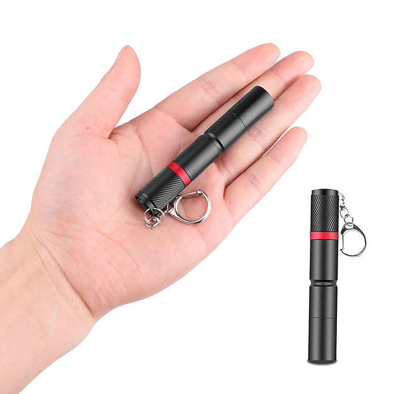 Mini Portable Flashlight Pocket Handheld Pen Torch Light for Camping Outdoor