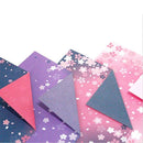Hot DIY craft Kids Square Scrapbooking  Folding Papers Origami  Cherry Blossom