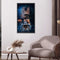 5D Diamond Painting Kit DIY Cat Reflection Full Round Drill Mosaic Wall Pic