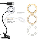 Reading Lamp Light Stand Adjustable Brightness Selfie Ring Light Live Stream