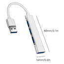 USB 3.0 Type-C Hub USB C Hub 4 Ports Multi Splitters Adapter for PC Computer