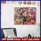 Table Flower Oil Paint By Numbers Kit DIY Drawing Picture for Adults Home Dec