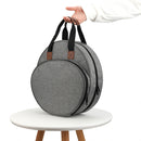 Embroidery Kit Storage Bag Handbag Cross Stitch Yarn Holder Handbag (Grey) Newly