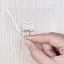 Transparent Traceless Hooks Seamless Adhesive Hook Wall Rack Storage Hanger