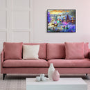 Snowman 5D Full Square Drill Diamond Painting DIY Christmas Decor Kids Gift