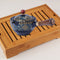 Portable Chinese Gongfu Kung Fu Tea Set Rotating Ceramic Teapot Teaware (H)