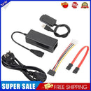USB 2.0 to SATA PATA IDE Hard Drive Adapter Cable Kit with EU Power Adapter