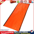 Waterproof Outdoor Emergency Blanket Survival Thermal Sleeping Bags Orange Newly