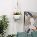 Holders Wall Hanging Garden Decor Lifting Rope Hanger Baskets Flower Basket