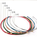 Rainbow E-A Acoustic Guitar Strings Musical Instrument Parts Steel Material