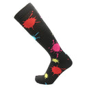 Unisex Warm Calf Length Socks Women Men Breathable Graffiti Soft Sports Socks