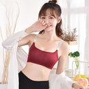 Crop Sportswear Wrap Chest Push Up Fitness Bra Letter Sports Bra Cropped Top