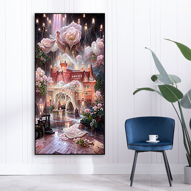 5D DIY Full Square Drill Diamond Painting Rose Home Decoration Art Craft (F727)