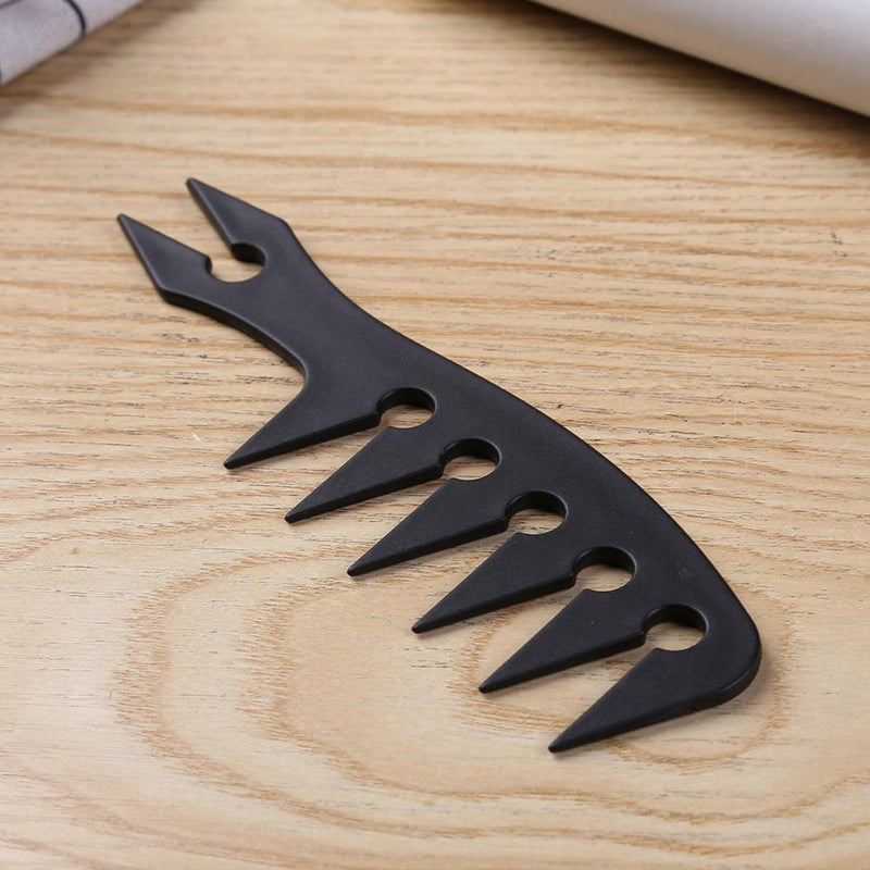 Durable Men Hair Comb Plastic Wide Tooth Classic Brush Large Teeth Salon Ho