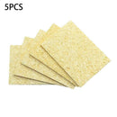 5Pcs Yellow Cleaning Sponge Cleaner For Enduring Electric Welding P8V8 S1Z8 P8O9
