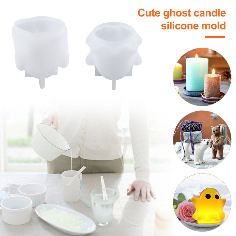 #A 2pcs Silicone Mould Diy Crafts Night Light Mold Decor for Theme Parties Fes