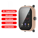 Tempered Glass Film Screen Protector for Huami Amazfit GTS 2 Mini (Pink)