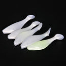 45Pcs/Lot Soft Fishing Bait Lead Head Hook Artificial Bait Tackle Carp Fishing