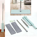 Flat Squeeze Hand-free Floor Mops Household Cleaning Tools Microfiber Mop Set