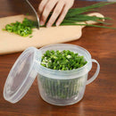 Kitchen Box Food Drain Box Fresh Box Chopped Green K Garli c Box Onion U F5T5
