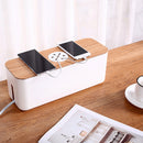 Data Cable Storage Box Organizer Electric Charger Wire Management Container