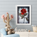5D Part Drill Round Crystal Diamond Painting Rose Mosaic Kit Picture Drawing Art