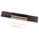 Rosewood Guitar Bridge+ Cattle Bone Guitar Nut+ Saddle for Classic Guitar Newly