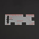 Quilting Ruler Multifunction Sewing Patchwork Acrylic Tool Garment Cutting Craft