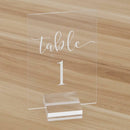 Photos Clips Table Numbers Holder Acrylic Sign Holder Place Card Clamps Stand